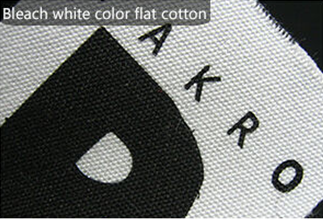 Ekologiczne etykiety tkane na ubrania z bawełny Tagi na ubrania Haftowane