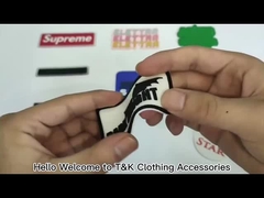 Patchy logo silikonowe do etykiet na mundury / gumy