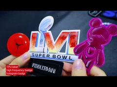 Etykieta TPU Wyróżnienie wysokiej częstotliwości Wyróżnienie hologram