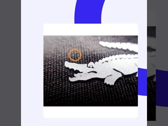 Dostosowanie czcionki i koloru Etykiety odzieżowe / etykiety silikonowe