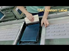 Glossy 3D silikonowy etykieta cieplna Etykieta drukowana na ekranie jedwabnym