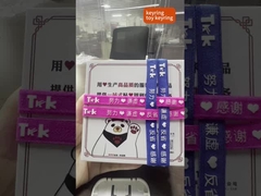 Ekologiczny, spersonalizowany prezent promocyjny, 3D łańcuch do kluczy w dowolnym kolorze