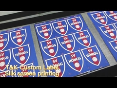 Wydrukowanie jedwabiu Etykiety odzieżowe dla kurtki wygodne