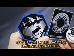 Personalizowana samoprzylepna haftowa plastra kwiatowa do spodni