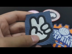 Ekologiczne silikonowe prasowanie na odzieży