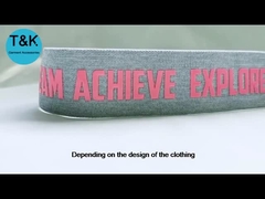 Styl mody Mocny i wytrzymały Jacquard Webbing