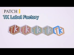 Niestandardowe wytłaczane logo z nazwą Koszulka Termotransferowe Etykiety TPU do odzieży