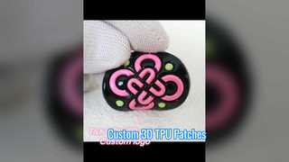 T&K Niestandardowe naszywki 3D TPU Etykiety wysokiej częstotliwości