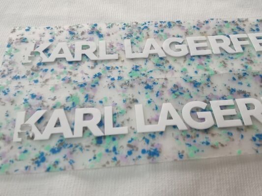 Custom 3D Raised Rubber Silicone Logo Stickers High Quality Heat Transfer for Clothing & Garments