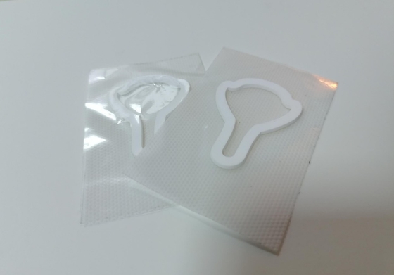 Plastikowe gumowe ubrania Etykiety termoprzewodzące Formowany silikon 3D