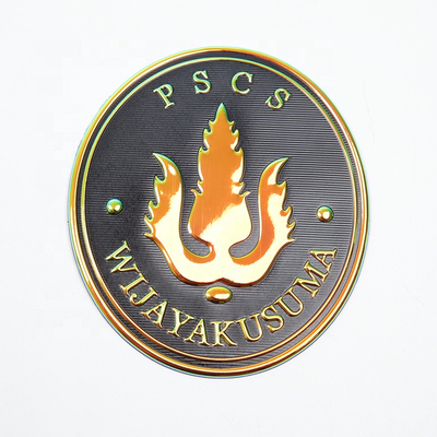 Logo klubu piłkarskiego Crest 3D Logo TPU Transfer ciepła o wysokiej częstotliwości