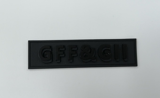 Etykiety z gumy silikonowej z PVC, spersonalizowana plakietka termoprzewodząca 3D