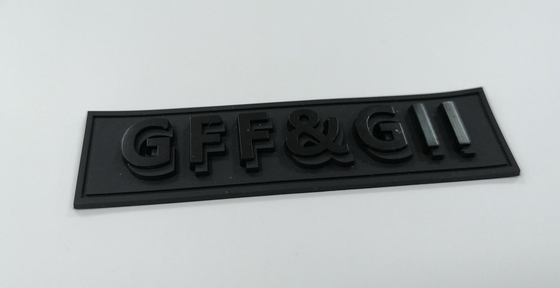 Etykiety z gumy silikonowej z PVC, spersonalizowana plakietka termoprzewodząca 3D