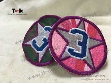 Adhesive Custom Haftowane Patchy Niemieckie Haftowane Ujednolicone Poprawki OEM / ODM