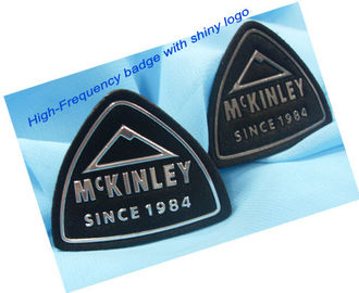 Sił Powietrznych / Granat Morskich Patches Faux Skórzane Etykiety, Custom Military Velcro Patches