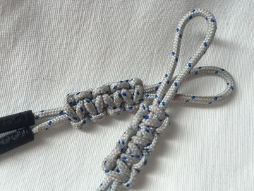 Zindywidualizowany Handcade Paracord Zipper Pull 3 Colours TPU Injection