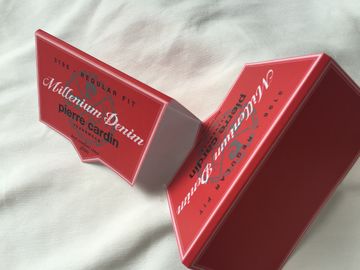 Jednorazowe Drukowane Papier z Recyklingu Tagi Hang, średnie Folded Hang Tagi dla Sprzedaży Detalicznej