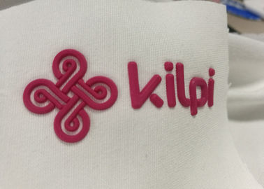 wysokiej jakości odzież worek na zamówienie druk termiczny prasa termiczna ekologiczne tłoczone logo 3D guma silikonowa przenikanie ciepła