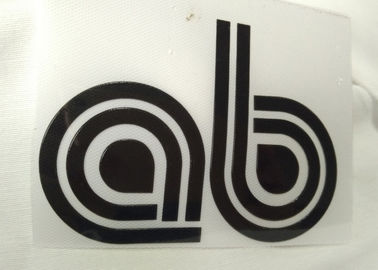 Fabrycznie niestandardowe logo marki 3D sylikonowe etykiety termotransferowe