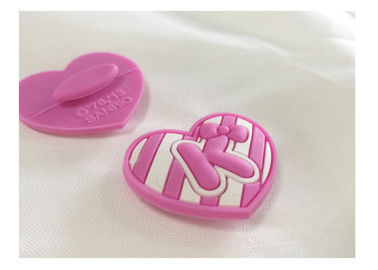Creative Custom 3D wygładzone logo Pvc Rubber Patches Miękkie etykiety Pvc dla odzieży
