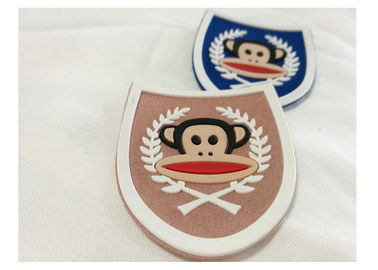 Creative Custom 3D wygładzone logo Pvc Rubber Patches Miękkie etykiety Pvc dla odzieży