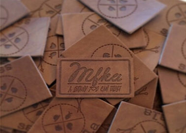 Embossed Custom Leather Clothing Patches, kreatywne skórzane patchy kurtek