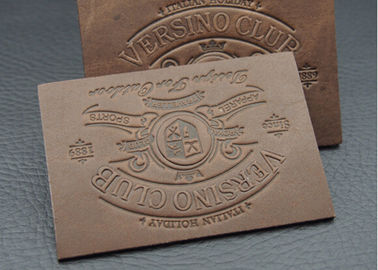 Płyty Skórzane Usuwane / Wytłoczone na Jeans Customized Logo