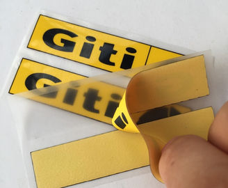 3D Wysuwane Heat Transfer Patches Niestandardowe etykietki Tagless dla odzieży na zewnatrz