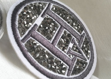 Kreskowe logo gumowe kreacji 3D, pranie tkaninowe etykiety odzież z PVC