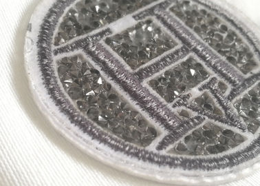 Kreskowe logo gumowe kreacji 3D, pranie tkaninowe etykiety odzież z PVC