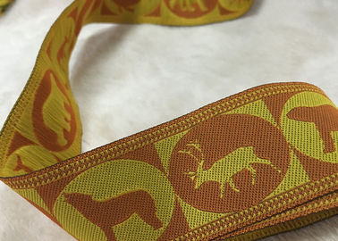 Druk jedwabiu satynowa Dekoracyjna taśma poliestrowa Taśma tkana 1 - 18cm