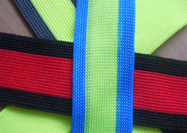 Ekologiczna taśma nieelastyczna, kolorowy odblaskowy pasek z nylonu