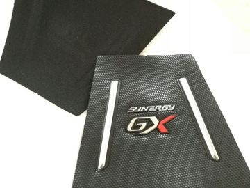 Niestandardowe Zwiększone gumowe transfery ciepła logo odzieży Gumowe logo silikonu