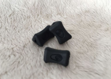 High Grade Rubber Silikon / PVC Odwracalny metalowy dekoracyjny Zipper Pulls
