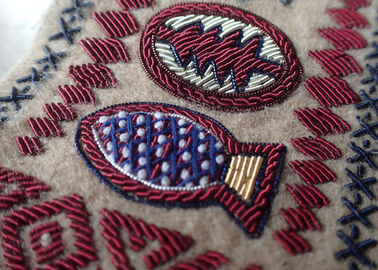 Ręcznie wykonane wzory haftowane Patche, wojskowe mundury Emboired Patches