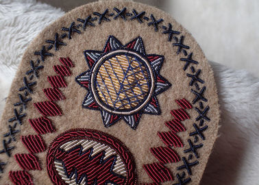 Ręcznie wykonane wzory haftowane Patche, wojskowe mundury Emboired Patches