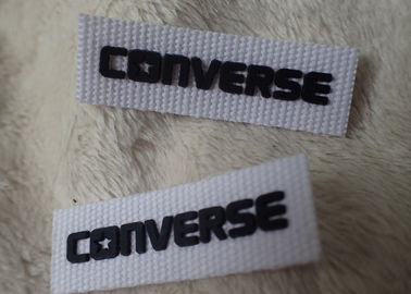 Converse Logo Silicone 3D Patches Czarny Miękki Dla Ozdoby Na szyję Ozdoby