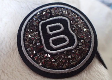 Iron Handmade Imitacyjne Diamentowe Patches Dla Jeździeckich Ubranek