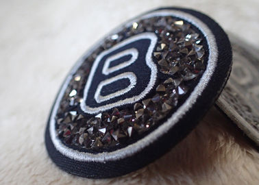 Iron Handmade Imitacyjne Diamentowe Patches Dla Jeździeckich Ubranek