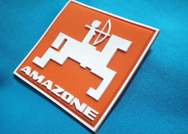 Materiał Silikonowy Płyta Płyta Pvc, Custom Design Plastikowa gumka Patch Silicone 3D Care Label