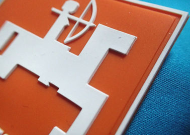 Materiał Silikonowy Płyta Płyta Pvc, Custom Design Plastikowa gumka Patch Silicone 3D Care Label