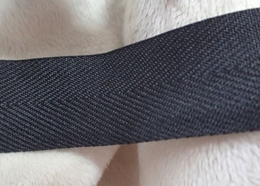 Poliester matowy efekt powłoka tkana taśma, nieelastyczny przewód czarny kolor