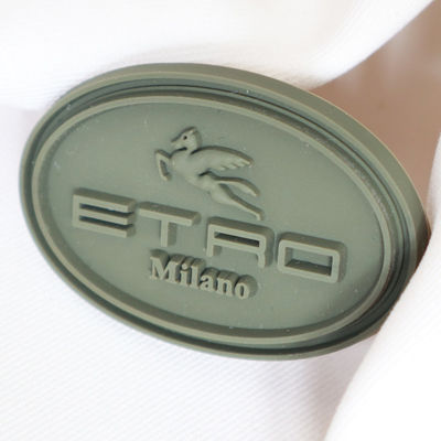 3D podniesiony logo silikonowe personalizowane drukowane etykiety biznesowe