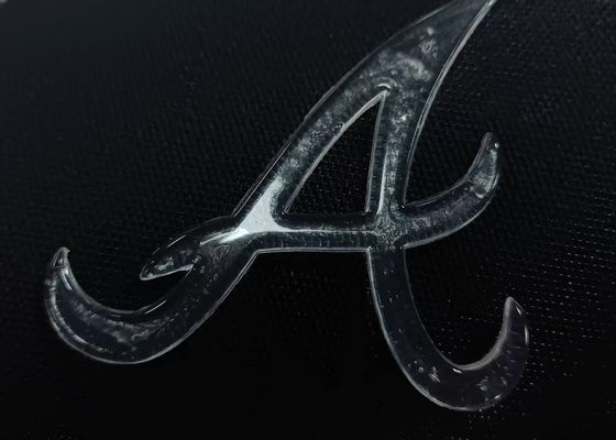 Niestandardowa imitacja lodu półprzezroczyste błyszczące logo TPU Etykieta transferu ciepła dla ubrań