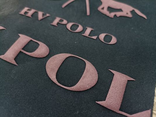 Niestandardowe 3D Puff Foam Garment Embossed Sticker Logo odzieży Heat Press Etykiety dla bluzki