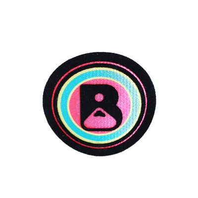 Personalizowany design drukowanie transferu ciepła Logo drużyny piłkarskiej 3D Flocking Patch