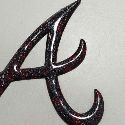 Spersonalizowane wysokiej częstotliwości 3D TPU wytłoczone logo Czerwony metaliczny termotransferowy etykieta na torbę