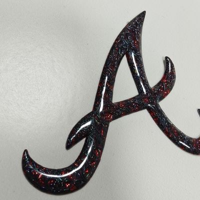 Spersonalizowane wysokiej częstotliwości 3D TPU wytłoczone logo Czerwony metaliczny termotransferowy etykieta na torbę