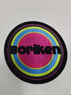 Niestandardowe tłoczenie ciepła logo patch żelazo na transfer ciepła T-shirt winylowy