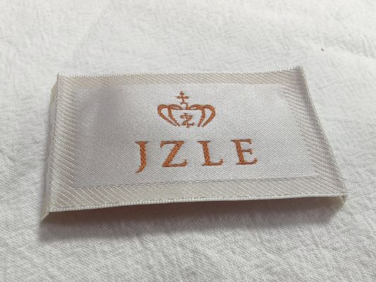 Sztuczne sztukę haftowania plastyki szyja wysokiej gęstości tkanina luksusowe etykiety dla butów